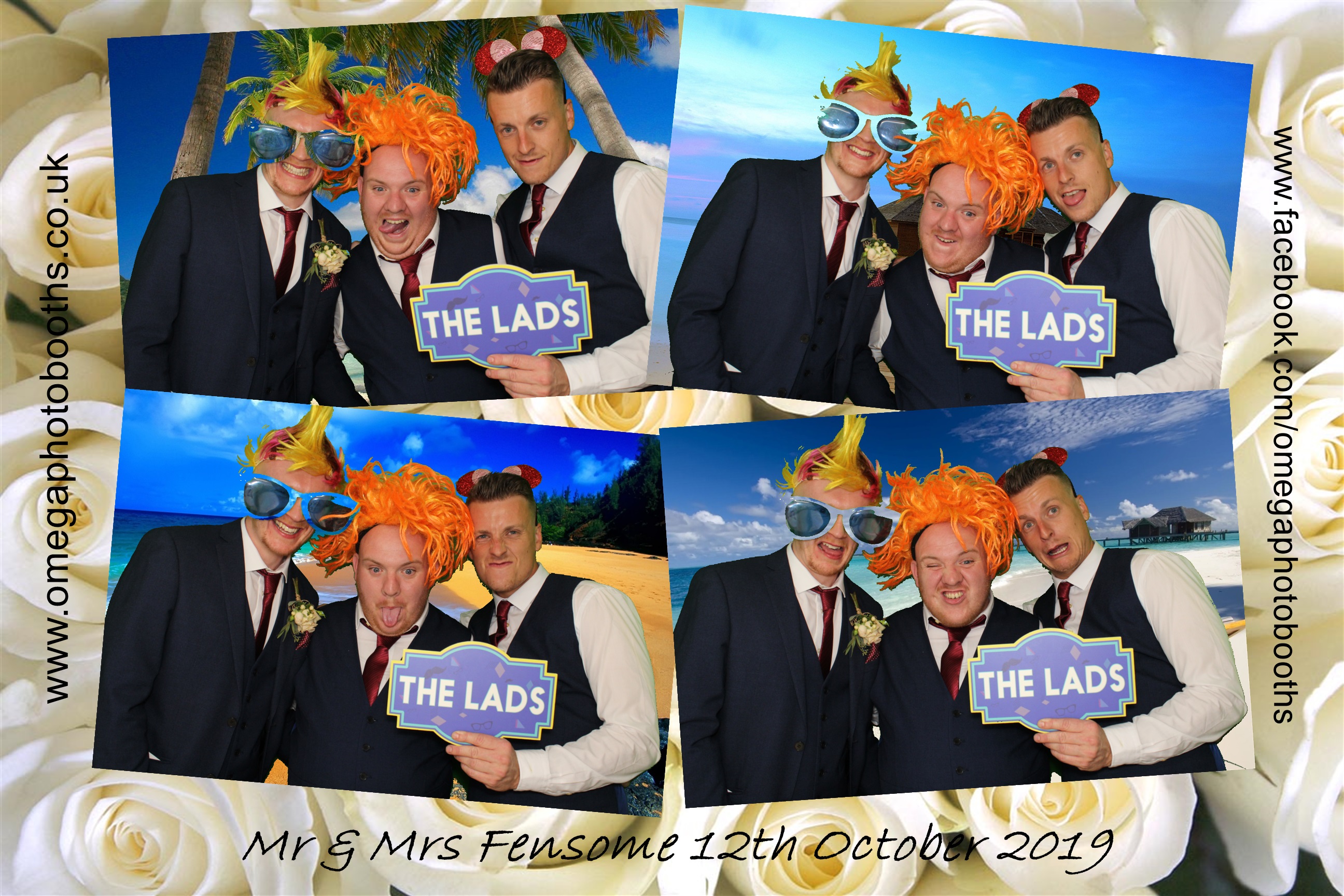 Mr & Mrs Fensome | View more photos from the event at gallery.omegaphotobooths.co.uk/u/Omega-Photobooths/Mr-Mrs-Fensome